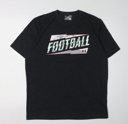 Mens UK Size M Under armour Black  T-Shirt