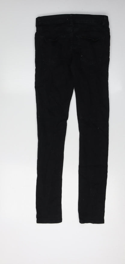 Mens UK Size 30 River Island Slim Fit Skinny Black Jeans