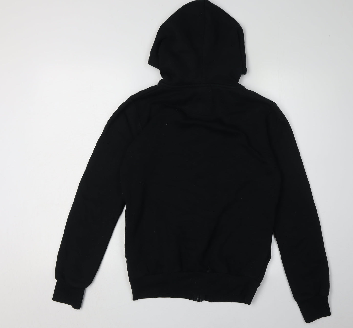 Mens UK Size S McKenzie Black Full Zip Hoodie