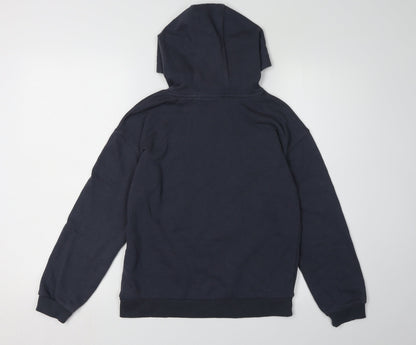 Pineapple Girls Black Hoodie 11-12 Years with Logo Design