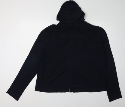 Abercrombie & Fitch Women's Black XL Full Zip Hoodie