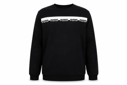 Mens UK Size M PUMA Black Pullover Sweatshirt