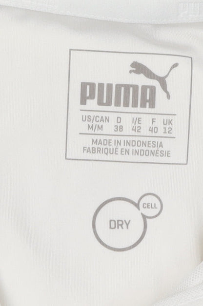 Puma Women's White Hooded Vest Size 12