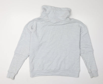 Reebok Women's Grey Pullover Hoodie Size 8