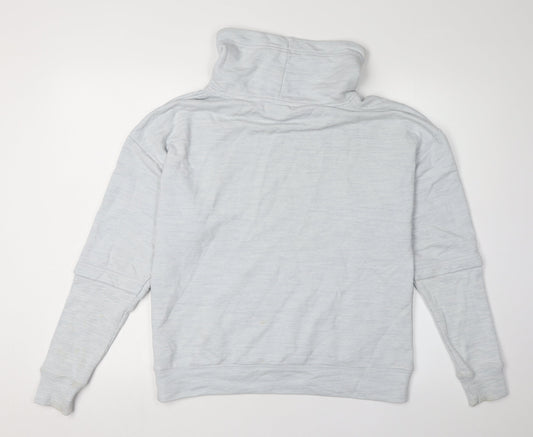 Reebok Women's Grey Pullover Hoodie Size 8