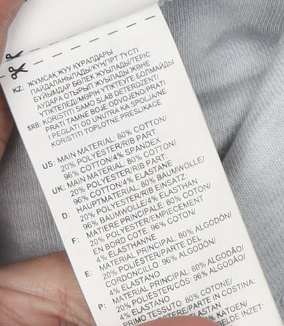 Reebok Women's Grey Pullover Hoodie Size 8