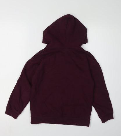 Harry Potter Girls Red Hoodie 8-9 Years Cartoon Wizard Graphic