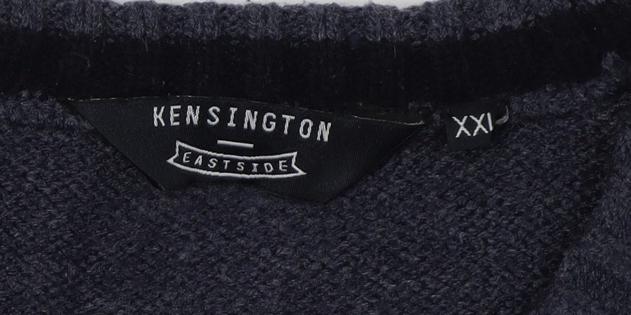 Kensington Eastside Men's Blue Pullover Jumper 2XL
