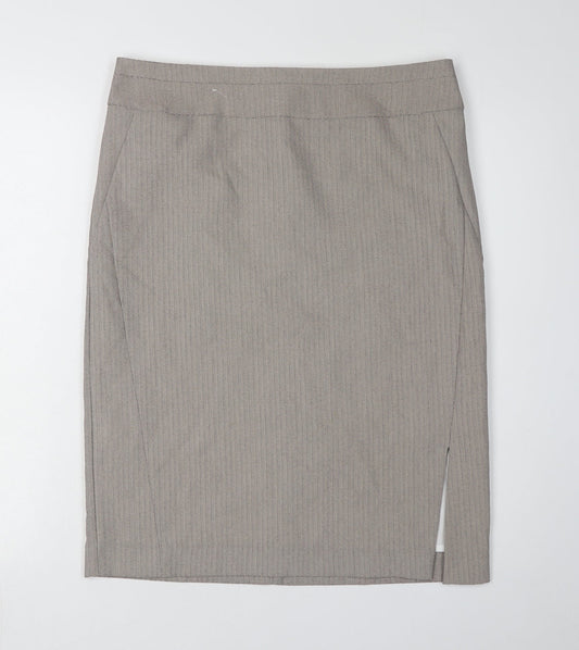 Next Women's Grey Pencil Skirt, Size 10 - Business & Casual