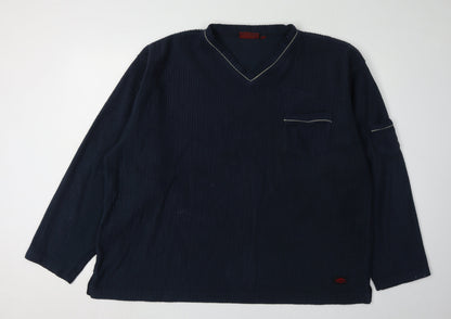 Mens UK Size XL Lee Cooper Blue Pullover Sweatshirt