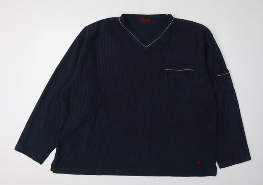 Mens UK Size XL Lee Cooper Blue Pullover Sweatshirt