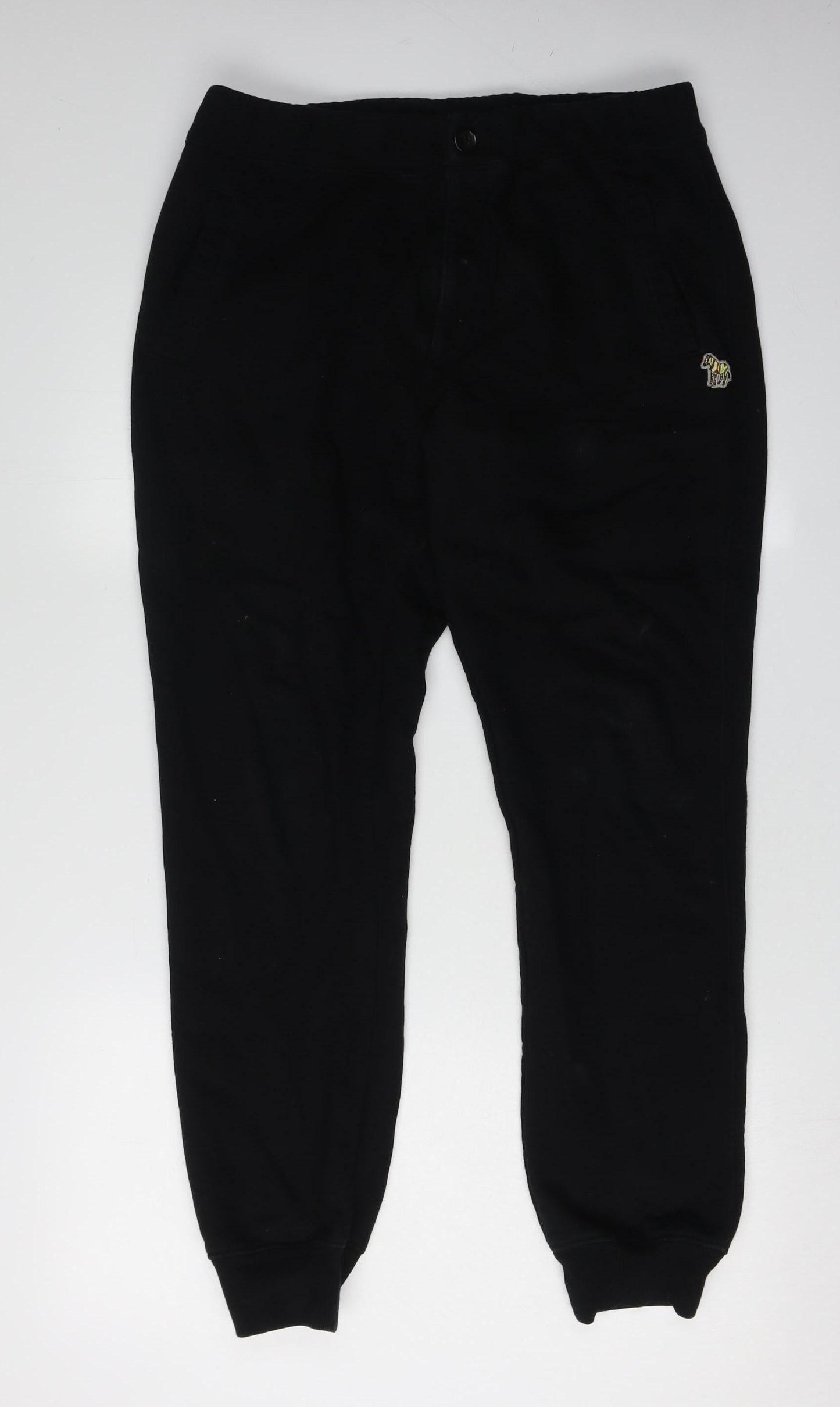 Paul Smith Men's Black Jogger Trousers, L, Stylish Casual