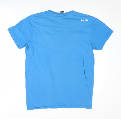 Mens UK Size M Bench Blue  T-Shirt