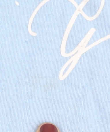 SoulCal & Co Girls Blue T-Shirt, Size 7, California Graphic Print