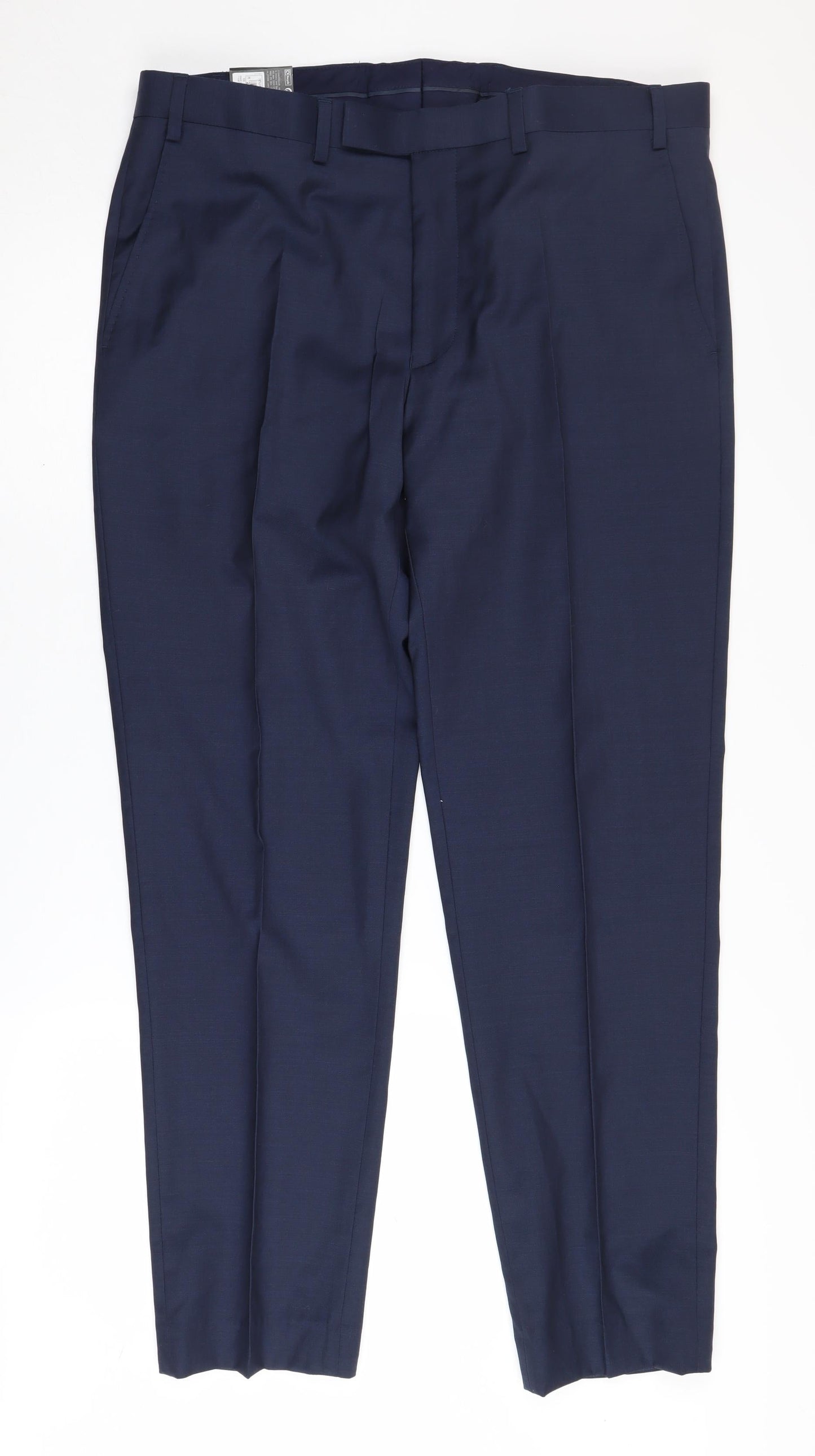 Marks and Spencer Men's Blue Dress Pants Size 36