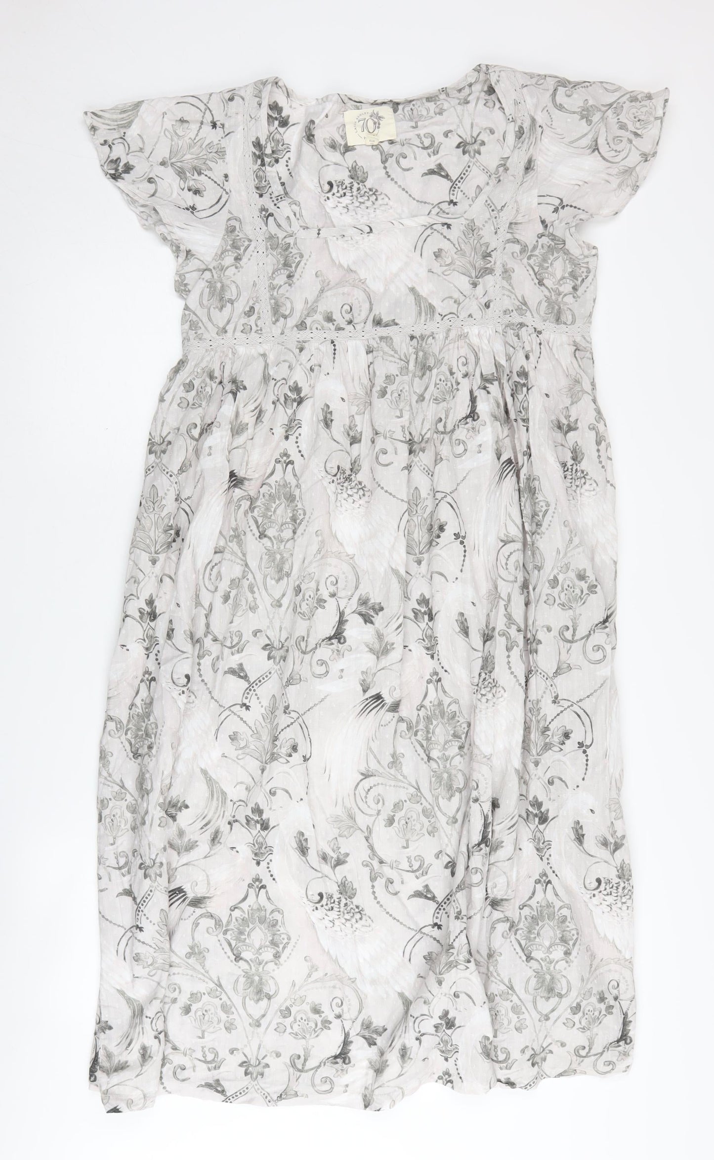 Laura Ashley Women's Multicoloured Floral Dress Size 12