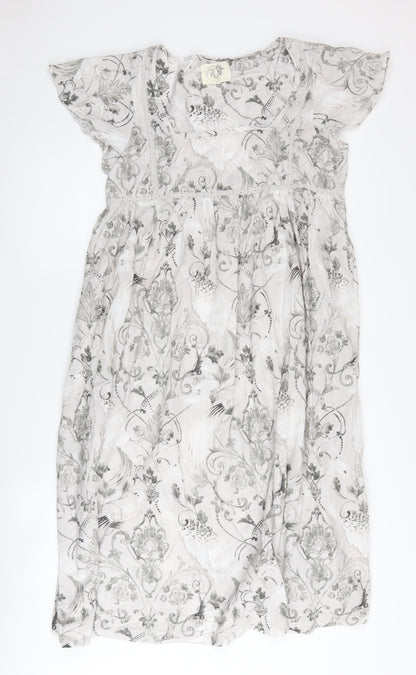 Laura Ashley Women's Multicoloured Floral Dress Size 12