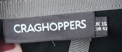 Craghoppers Women's Black Pullover Sweatshirt, Size 16