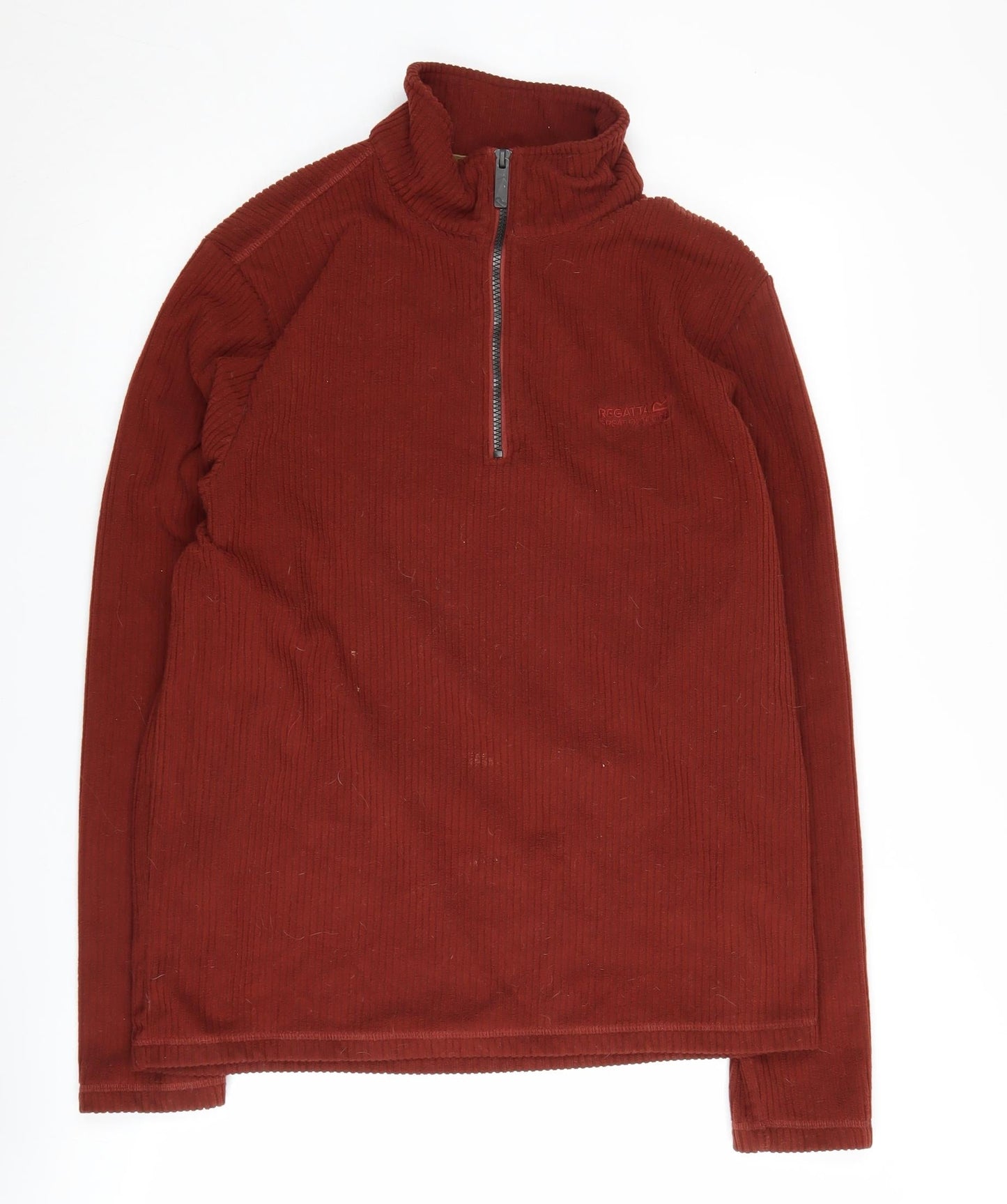 Mens UK Size XL Regatta Red 1/4 Zip Sweatshirt
