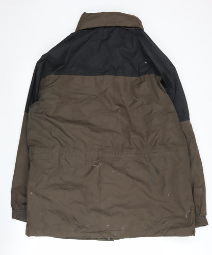 Mens UK Size XL Gelert Brown Parka Coat