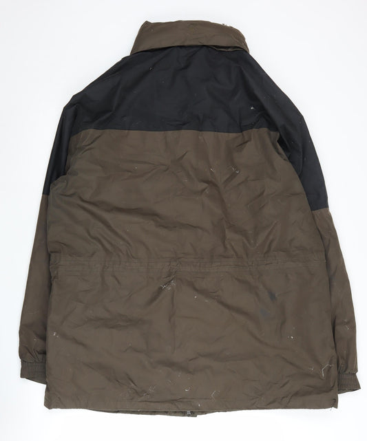Mens UK Size XL Gelert Brown Parka Coat