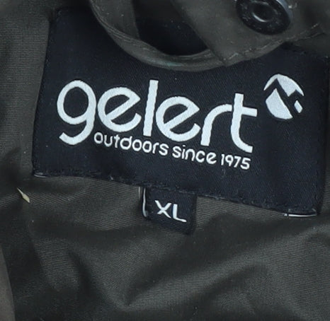 Mens UK Size XL Gelert Brown Parka Coat