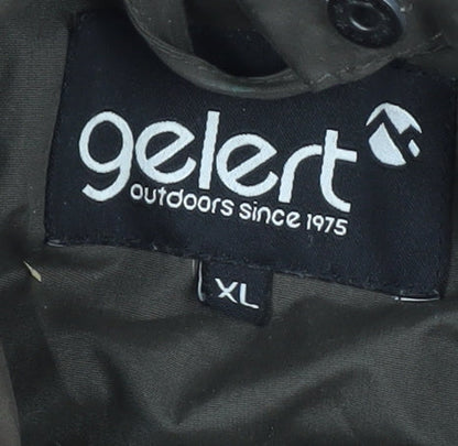 Mens UK Size XL Gelert Brown Parka Coat
