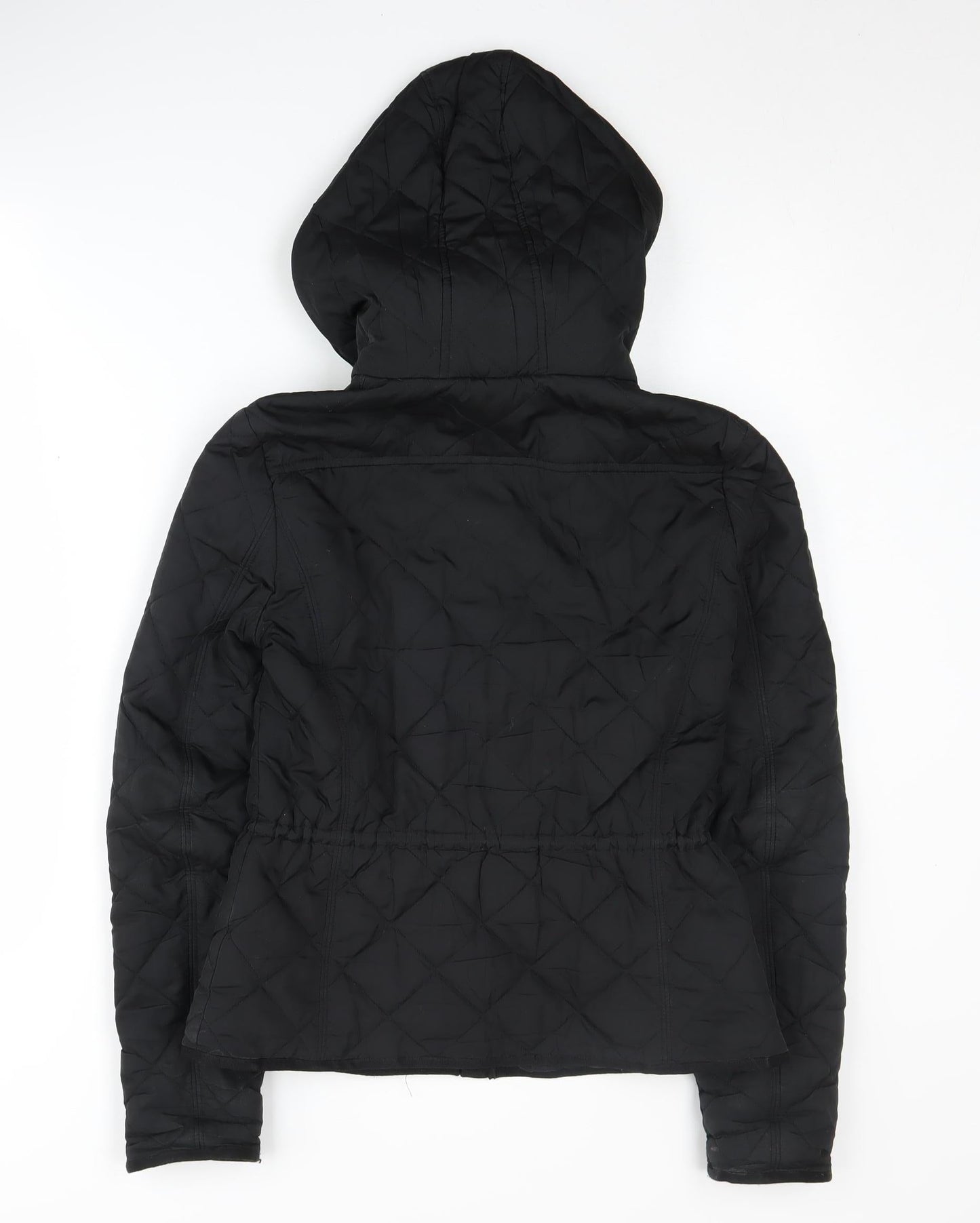 Womens UK Size XS Gap Black Puffer Jacket