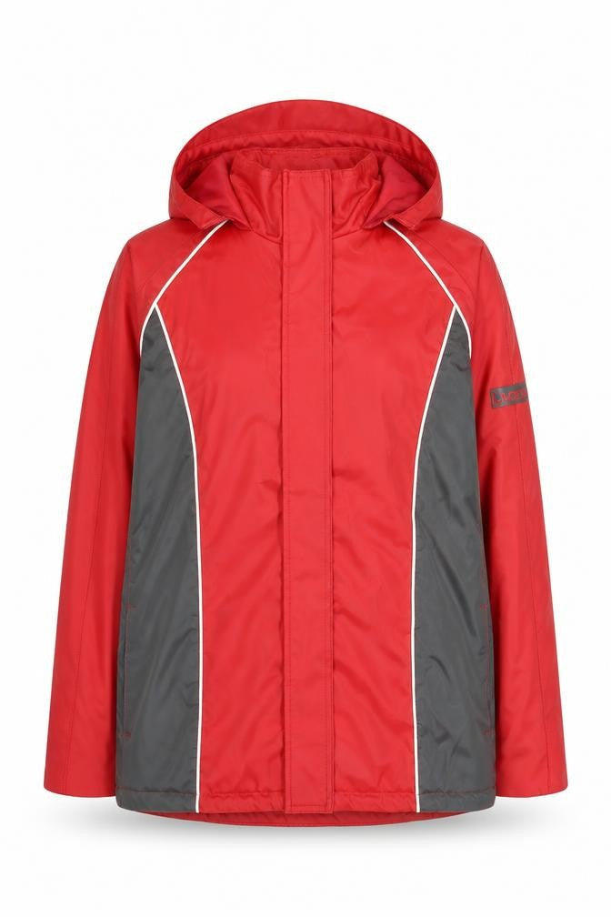 Womens UK Size 10 LA Gear Red Rain Coat