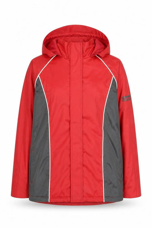 Womens UK Size 10 LA Gear Red Rain Coat