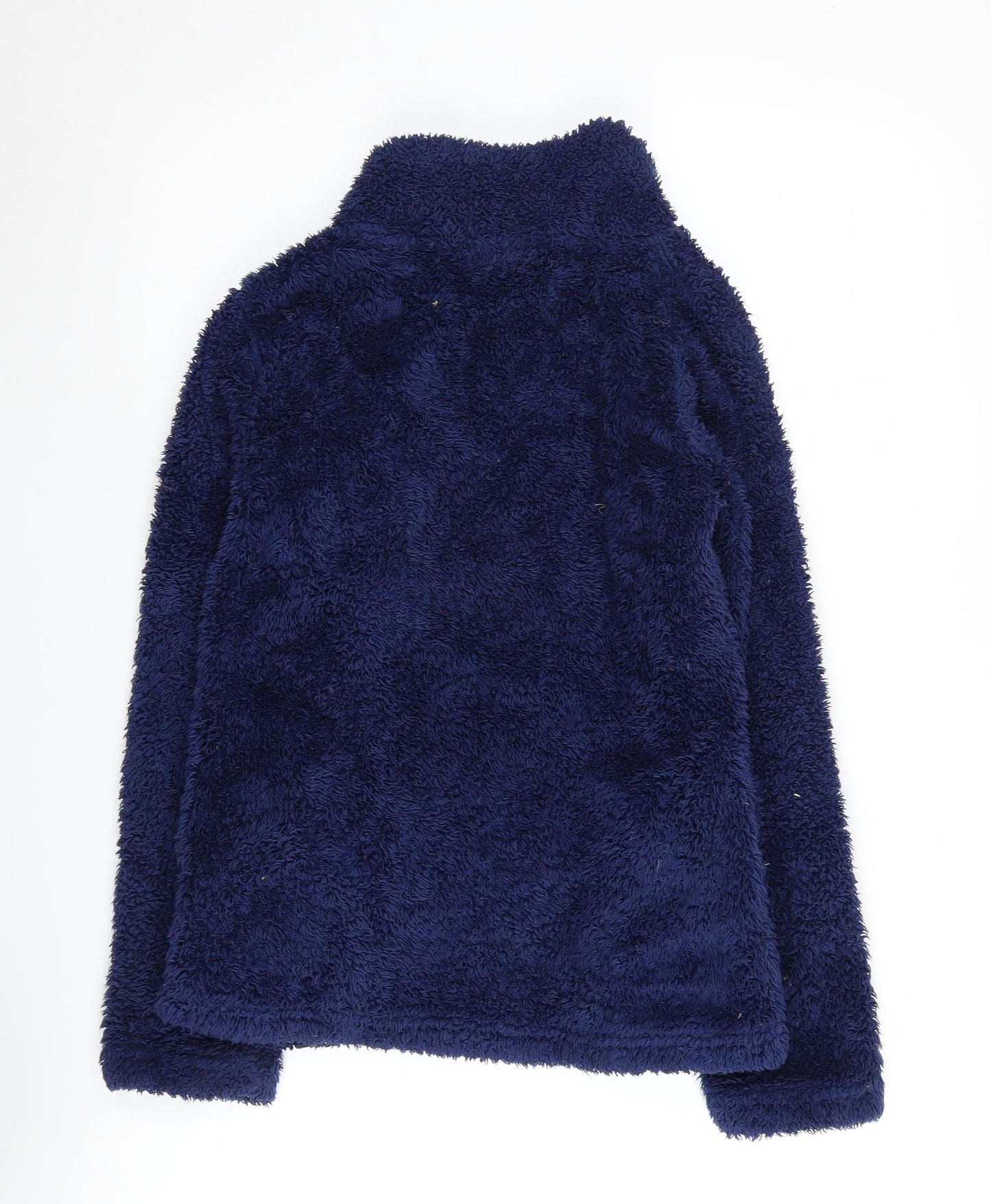 Womens UK Size 6 NEXT Blue Henley Sweatshirt