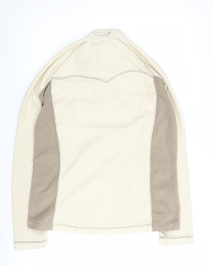 Womens UK Size 12 Mountainlife Beige Pullover Sweatshirt