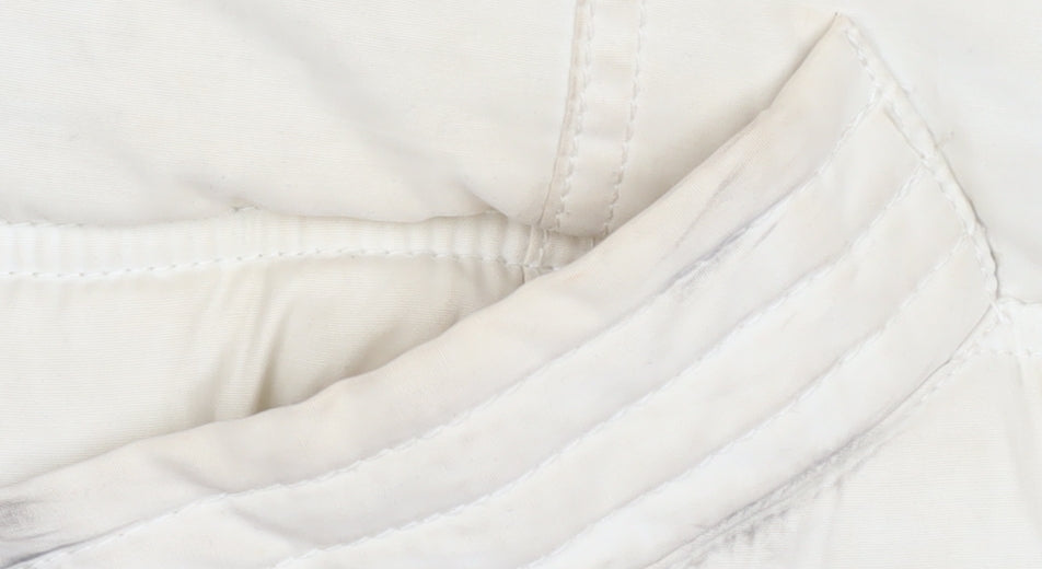 Womens UK Size 10 New Look Ivory Puffer Jacket