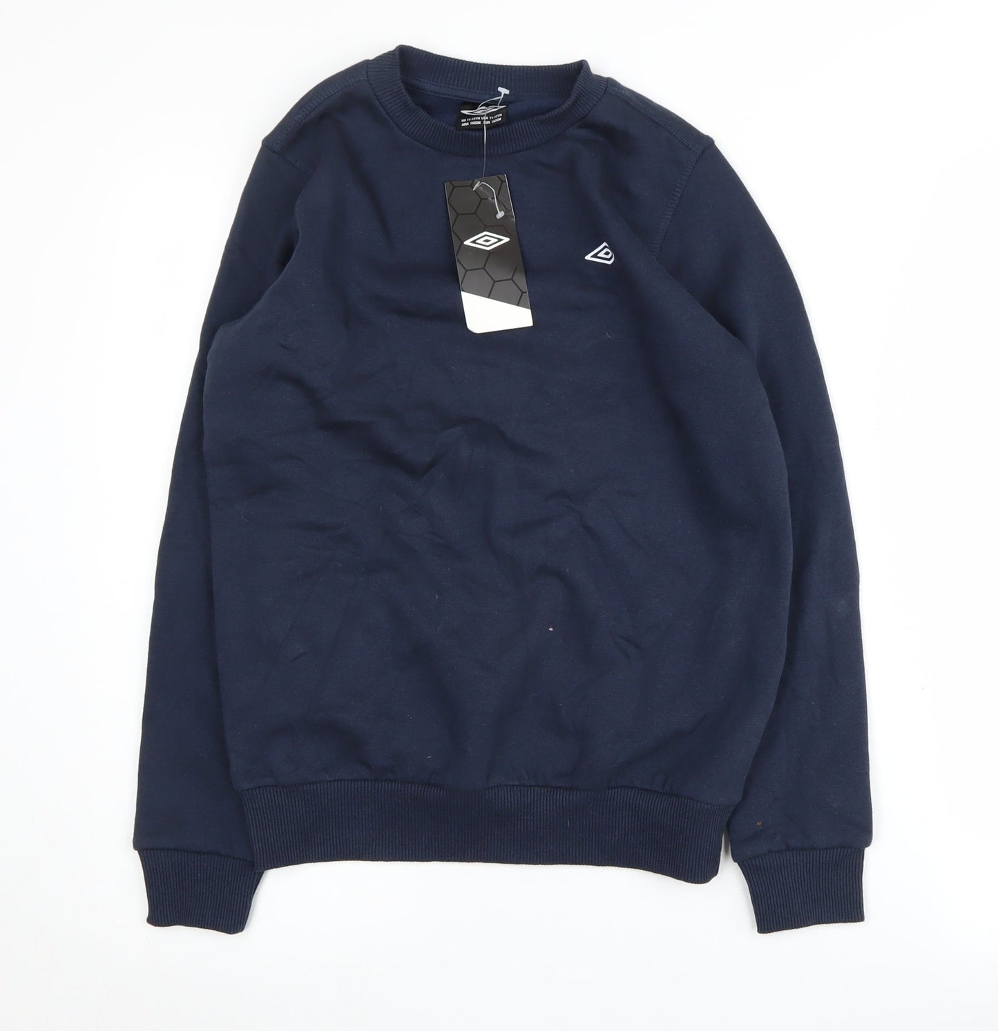 Umbro Boys Blue Pullover Sweatshirt 11-12 Years - New With Tags
