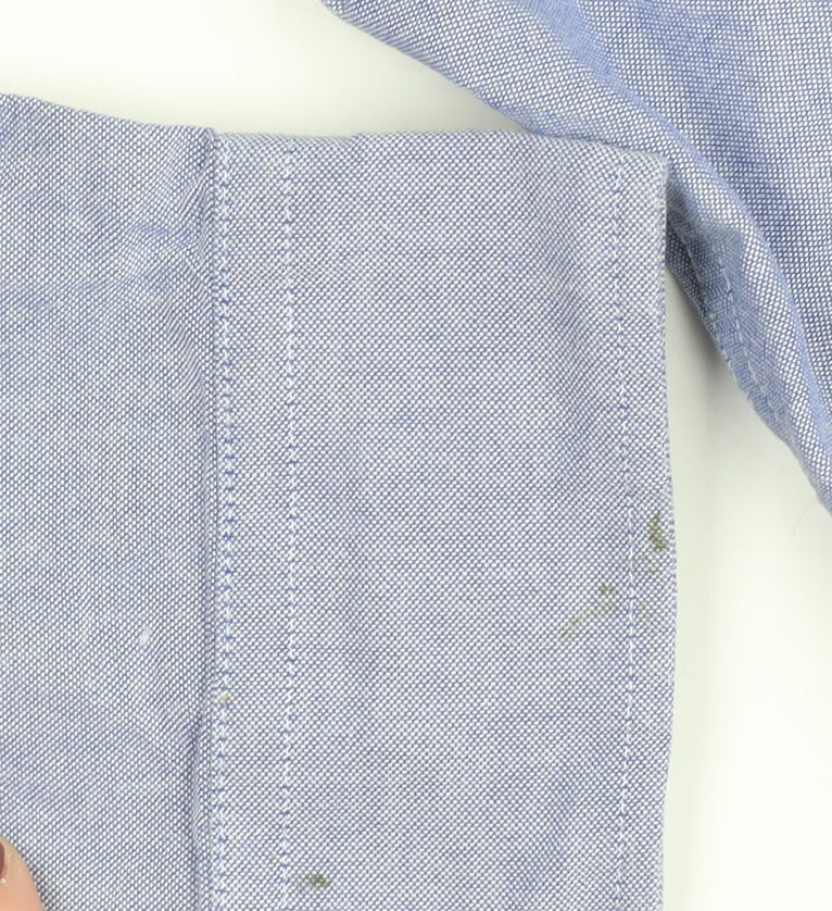 Jack & Jones Men's Blue Medium Button-Up Shirt