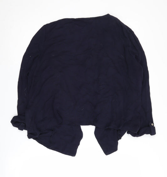 Womens UK Size XL Wallis Blue Cardigan Jumper