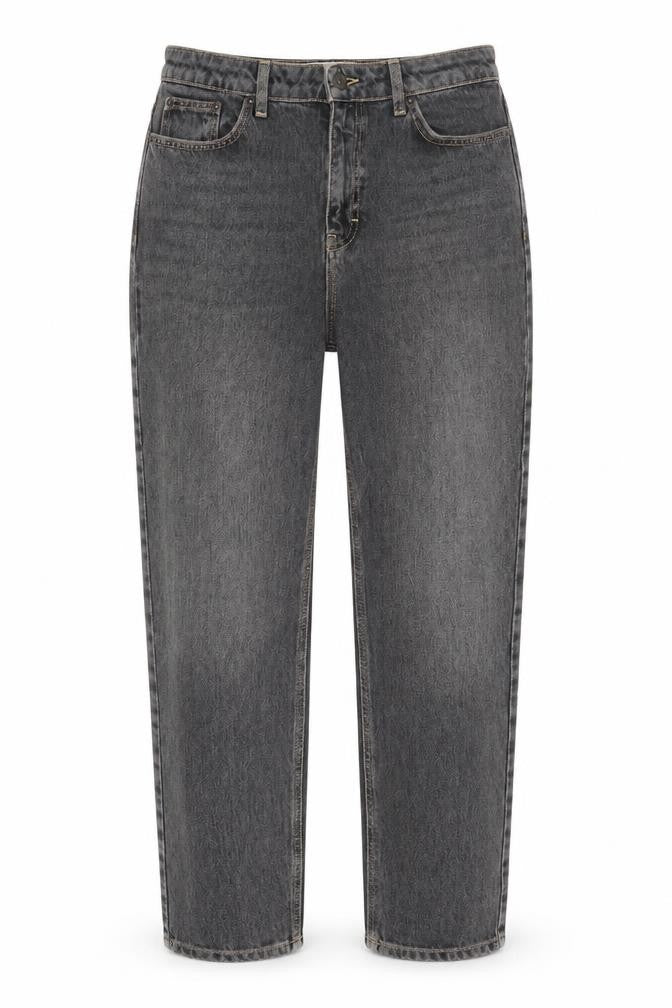 Womens UK Size L Topshop Regular Fit Mom Black Jeans