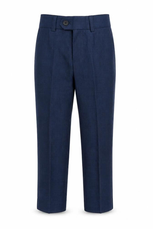 Next Boys Blue Wool Blend Dress Pants Size 5 Years