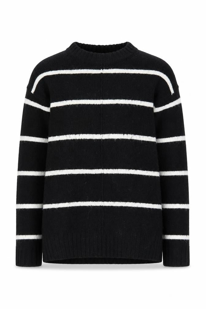 Womens UK Size S Marks and Spencer Black Pullover Jumper