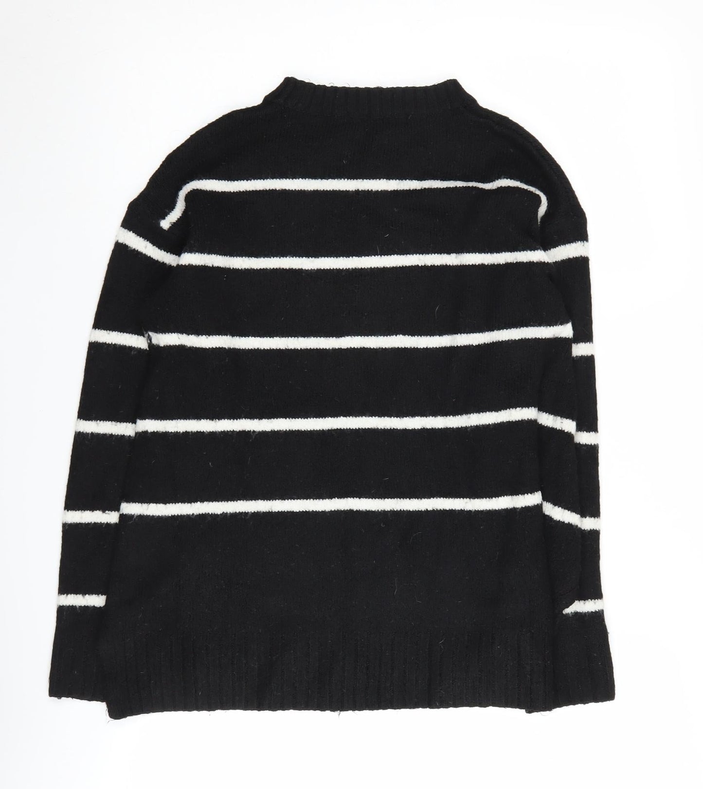 Womens UK Size S Marks and Spencer Black Pullover Jumper