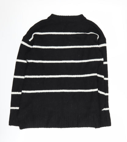 Womens UK Size S Marks and Spencer Black Pullover Jumper