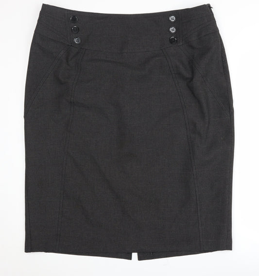 Marks and Spencer Women's Black Pencil Skirt UK 20