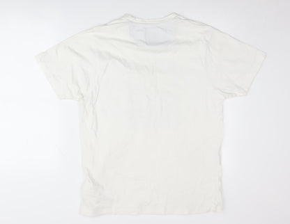 Tog Twenty Four Men's White Cotton Nature T-Shirt L