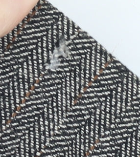 Liz Claiborne Women's Grey Herringbone Blazer, Size 8