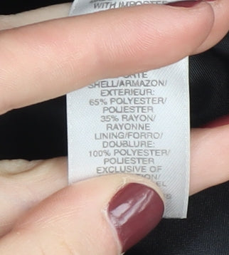 Liz Claiborne Women's Grey Herringbone Blazer, Size 8