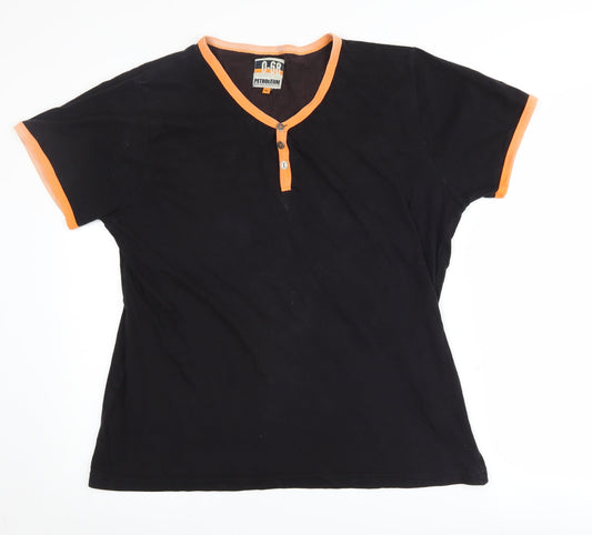 Petroleum Men's Black XL V-Neck T-Shirt