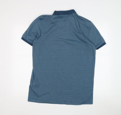 McKenzie Blue Men's Polo Shirt M - Stylish Casual Wear