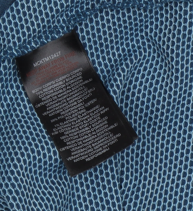 McKenzie Blue Men's Polo Shirt M - Stylish Casual Wear