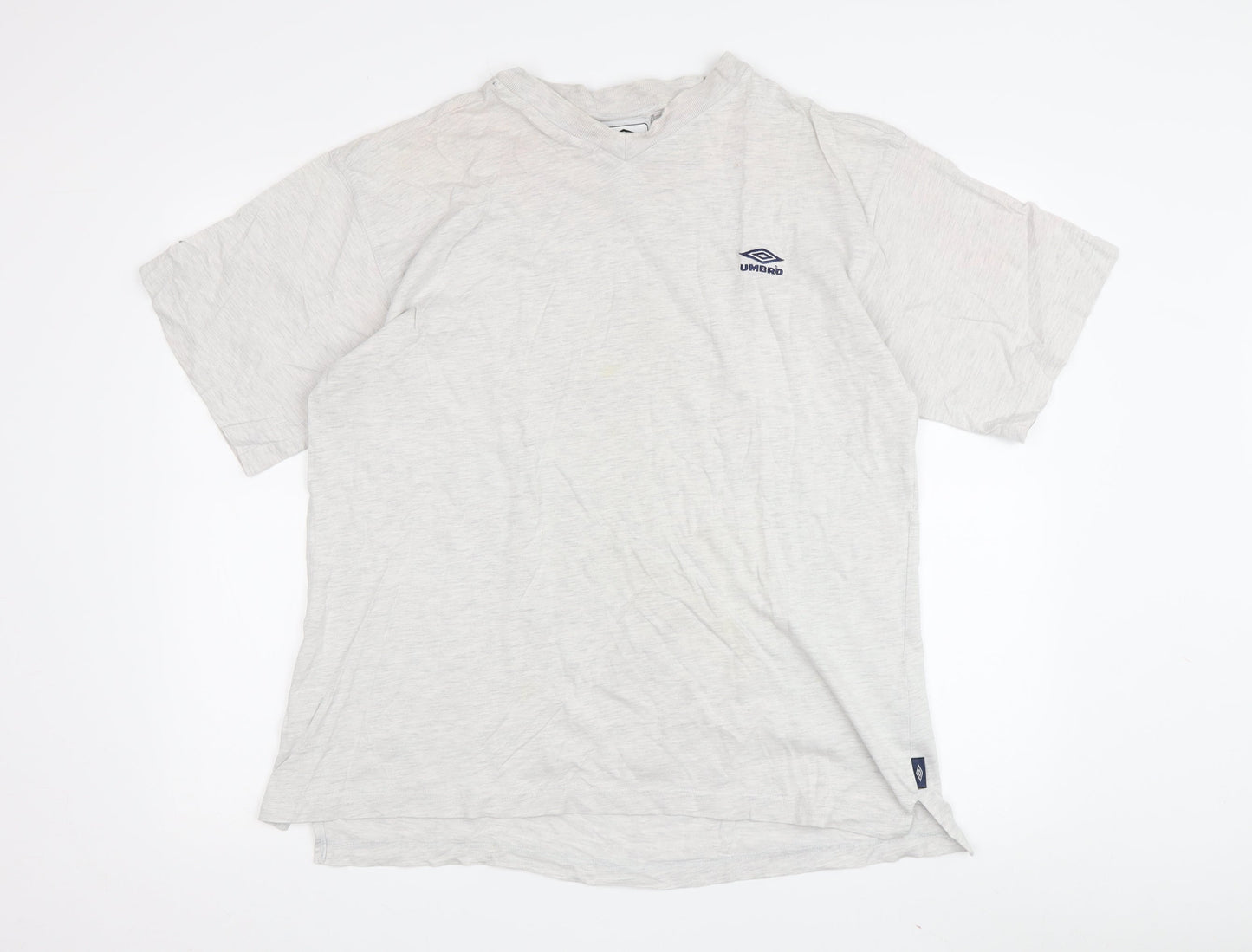 Umbro Men's Grey T-Shirt, Size L, Comfort Fit