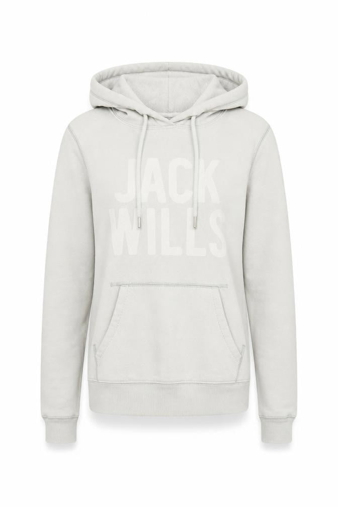Womens UK Size 8 Jack Wills Grey Pullover Hoodie